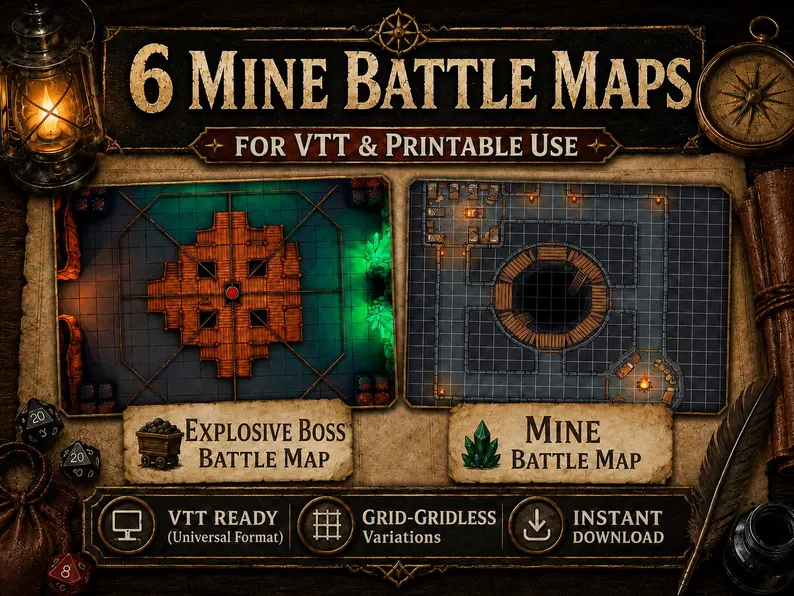 Goblin Mines Map Bundle