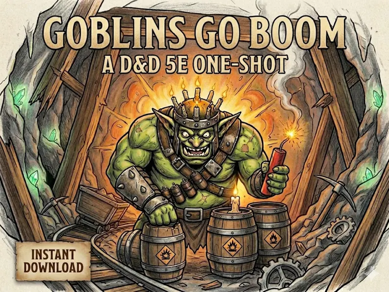 Goblins GO BOOM cover
