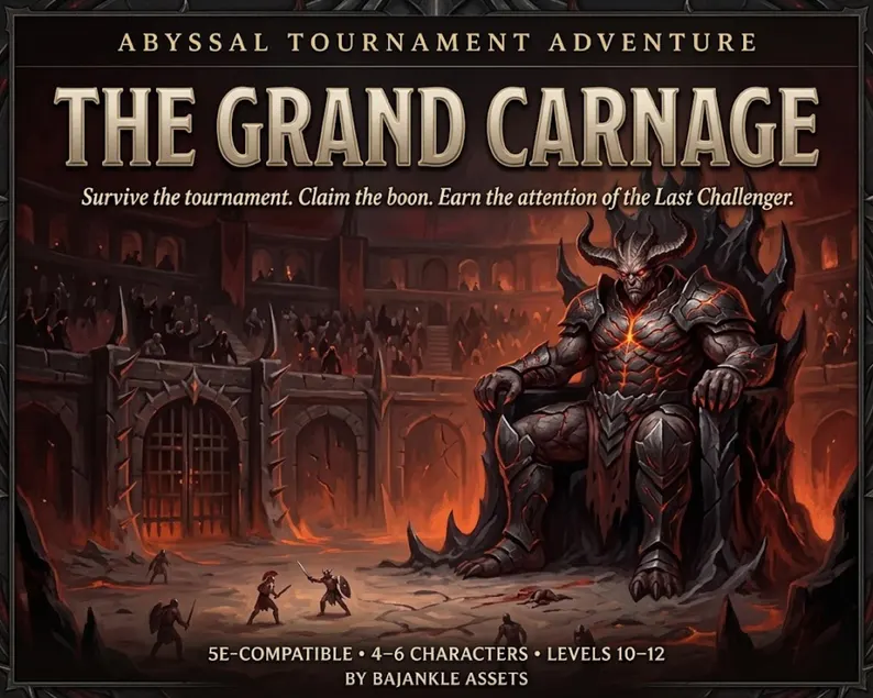 The Grand Carnage cover art