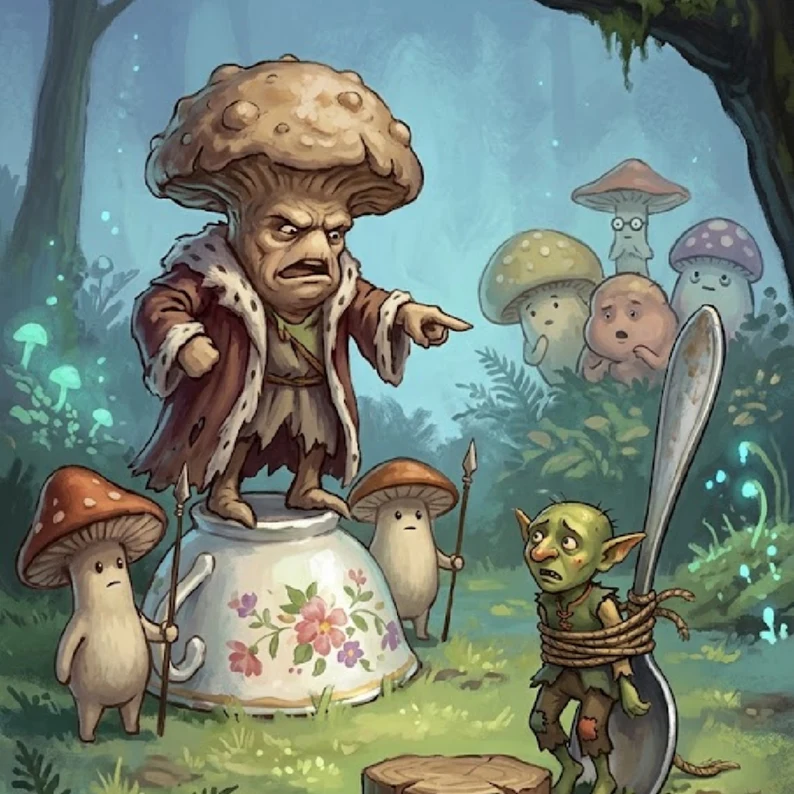 The Mushroom King's Stolen Crown cover art