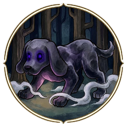 The Void Hound from Kingdom of Numeria